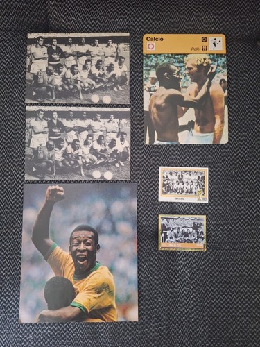 Pele fußball karten - 6x,